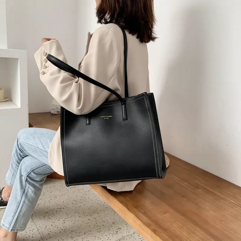 Women's Office Big Tote Lady High Capacity Handbags And Purses