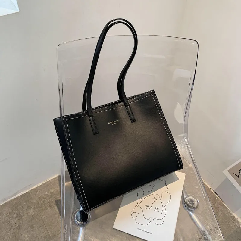 Women's Office Big Tote Lady High Capacity Handbags And Purses