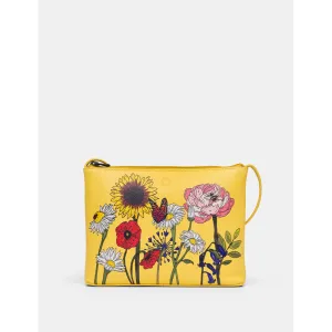 Yoshi Wildflowers Leather Cross Body Bag