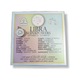 Zodiac Affirmation Card Libra
